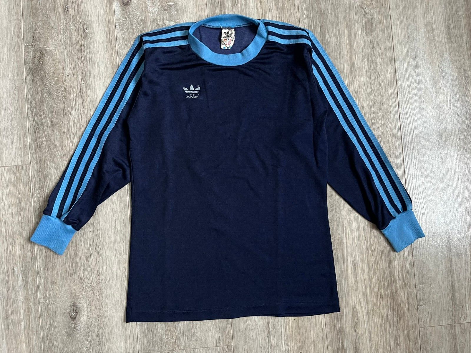 80s ドイツ製 Adidas Soccer Long T Shirt ADIDAS 80s FOOTBALL SHIRT SOCCER JERSEY ADIDAS LONG SLEEVE