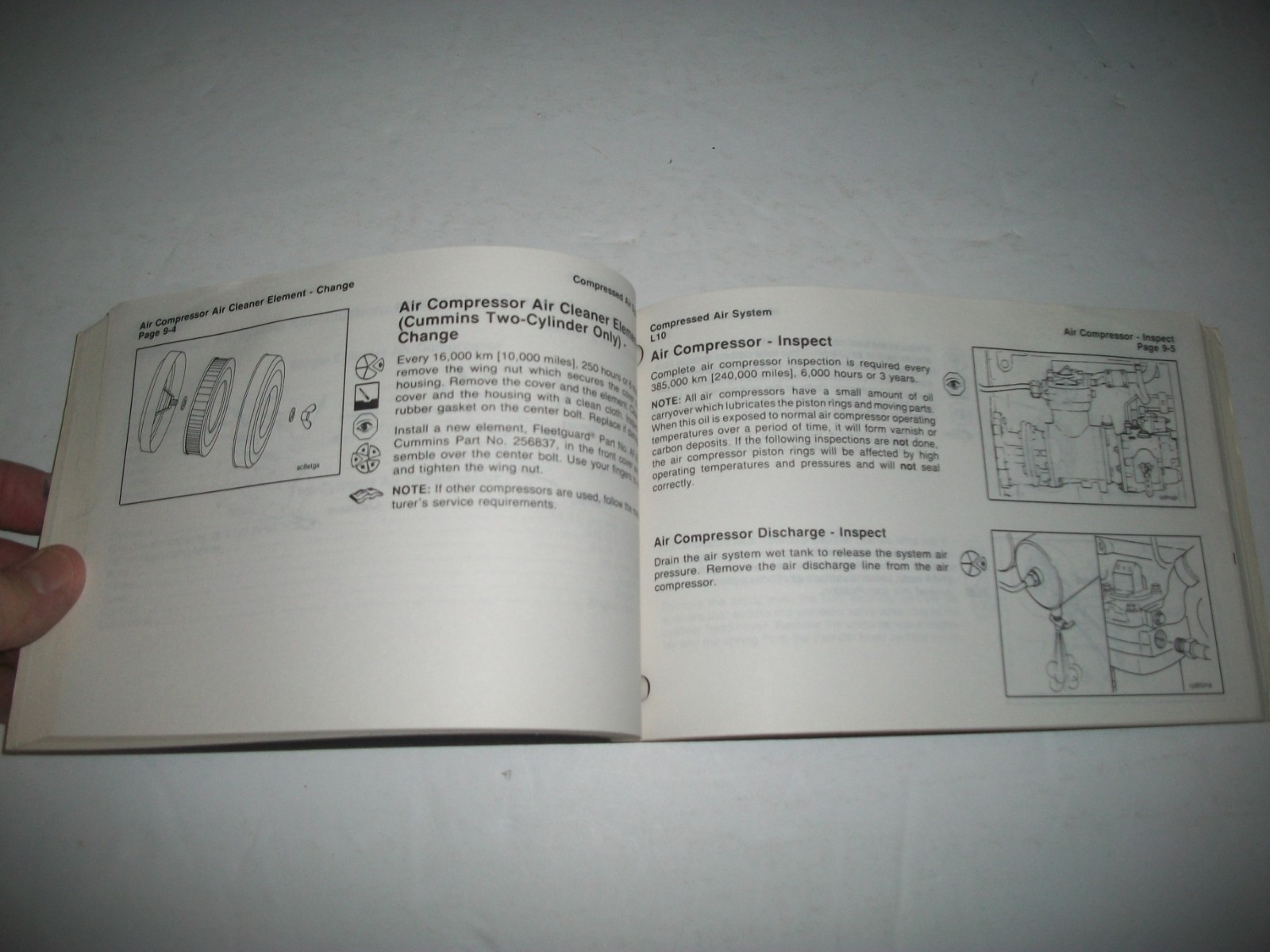 CUMMINS L 10 SERIES ENGINES OPERATION & MAINTENANCE MANUAL DIAGNOSIS & REPAIR