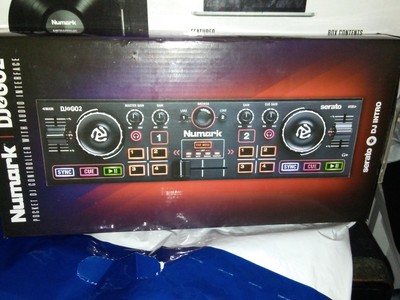 Numark DJ2GO2 Pocket Double Deck DJ Controller - Black (Serato)