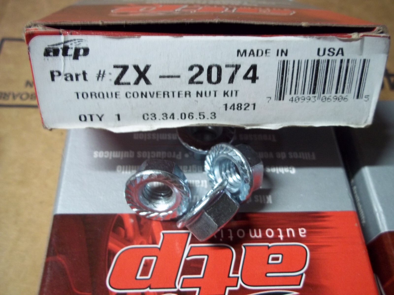 【  Espiritu customceu  】 Torque Converter Hardware ATP ZX-2074 | eBay