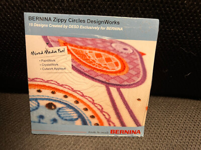 OESD Exclusive for Bernina DesignWorks Zippy Circles Embroidery Designs CD