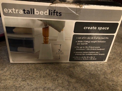 Extra Tall Bed Lifts NIB