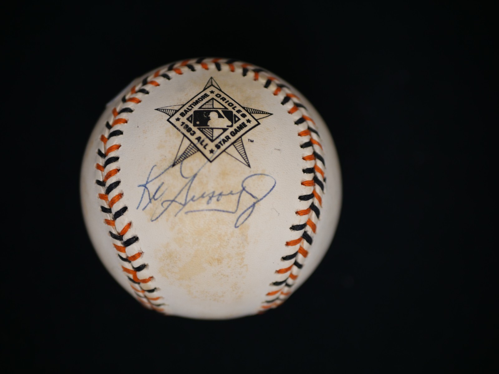 KEN GRIFFEY JR SIGNED OFFICIAL 1993 ALL STAR GAME BASEBALL