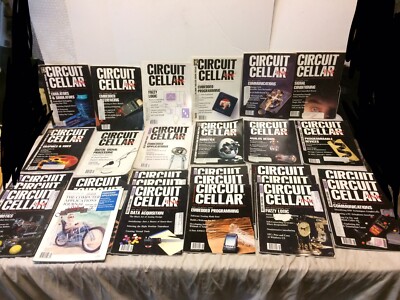 29 Vintage Circuit Cellar Ink Computer Applications Magazines 1995-2001