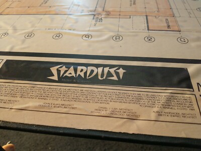 Stardust Las Vegas Tower Addition New Convention Center Architectural Plans WOW!