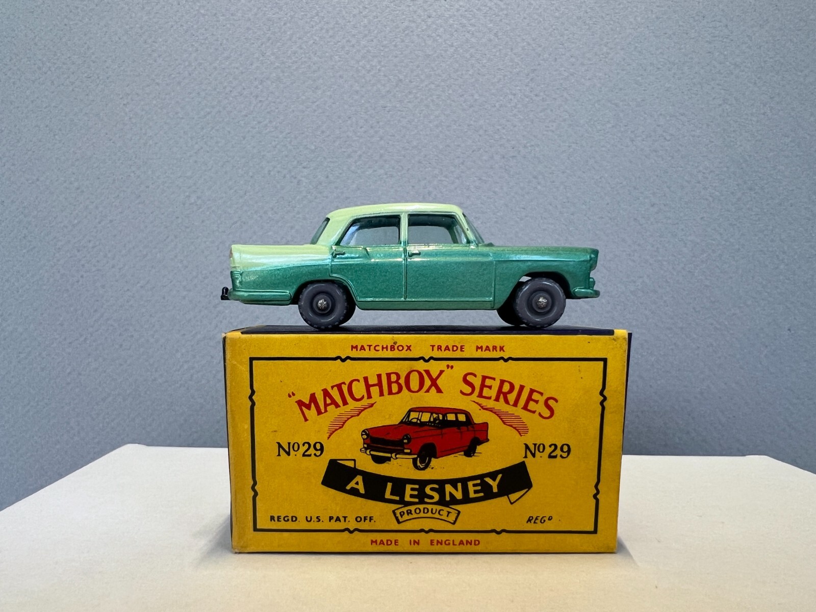 レトロ⭐︎MATCHBOX by LESNEY ミニカーセット Vtg. 1980 Matchbox Lesney Diecast No.30 Leyland Articulated