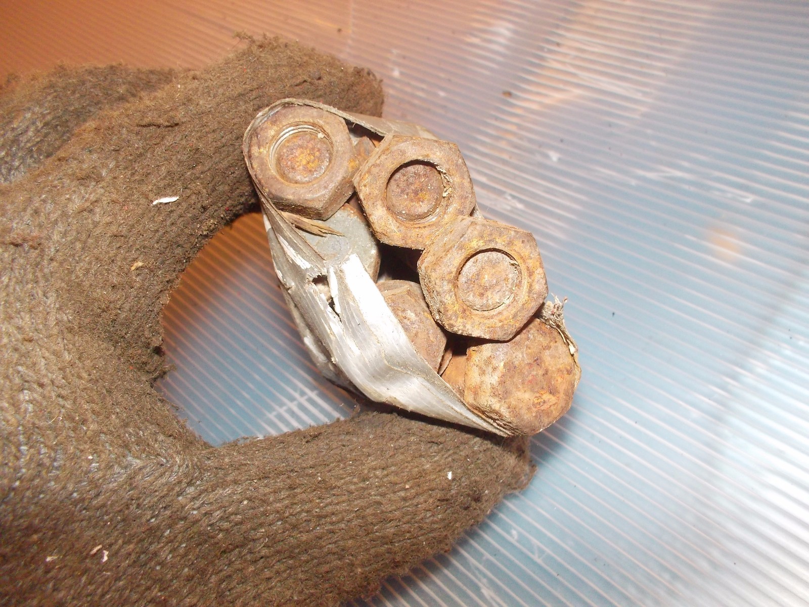 (6) Farmall A B C BN IH Tractor front hub to rim bolt bolts & nuts