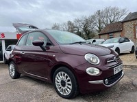 2017 Fiat 500 1.2 Lounge Euro 6 (s/s) 3dr HATCHBACK Petrol Manual
