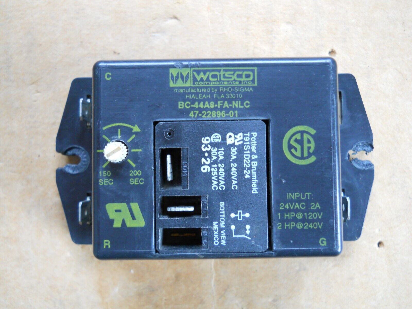 OEM Fan Timer Control Board 47-22896-01 BC-44A8-FA-NLC | eBay OEM Fan Timer Control Board 47-22896-01 BC-44A8-FA-NLC | eBay