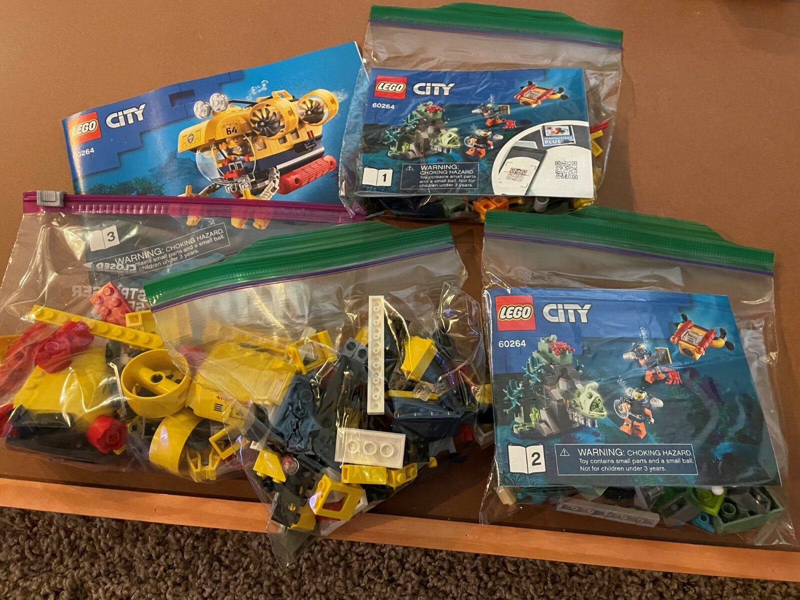 Купить Наборы Lego City Ocean Exploration Submarine 60264 в интернет ...