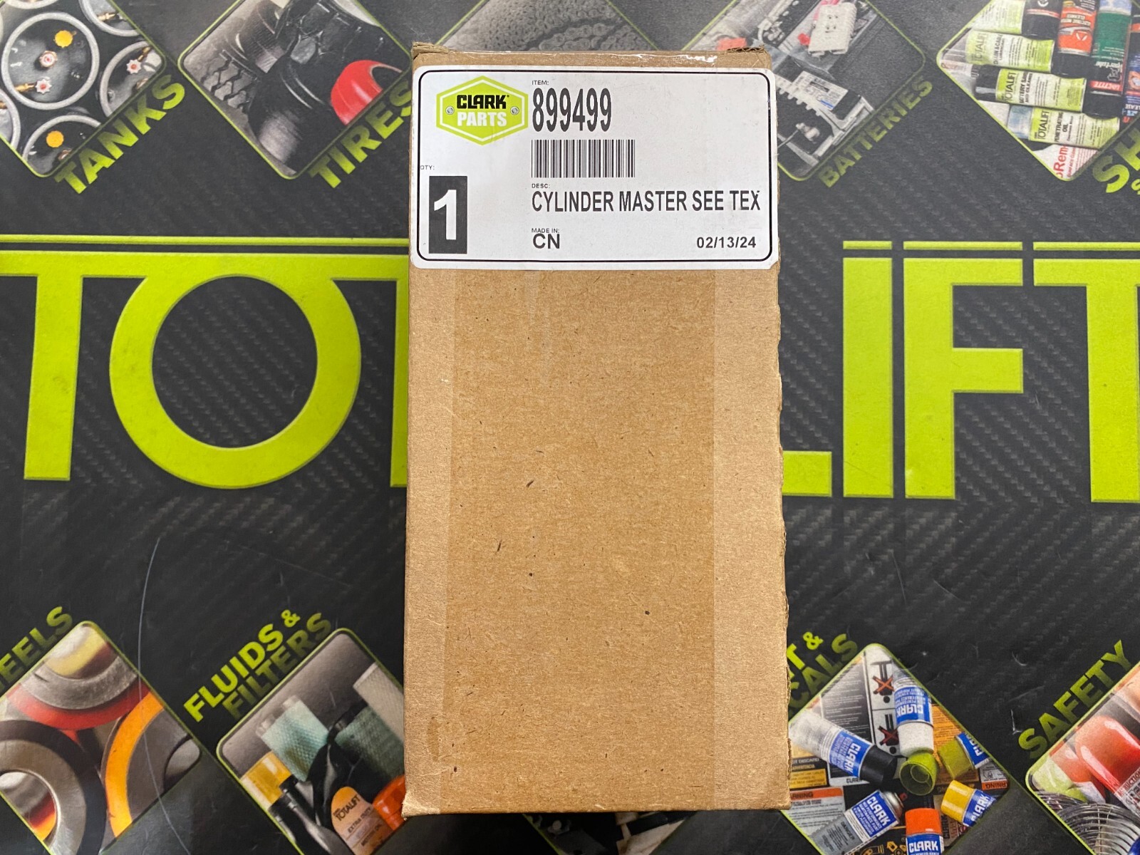 CLARK Forklift Brake/Inching Master Cylinder #899499 Key #23.150/#23.800 C500