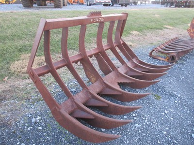 Pemberton 8 Tine Stacking Rake for Wheel loaders