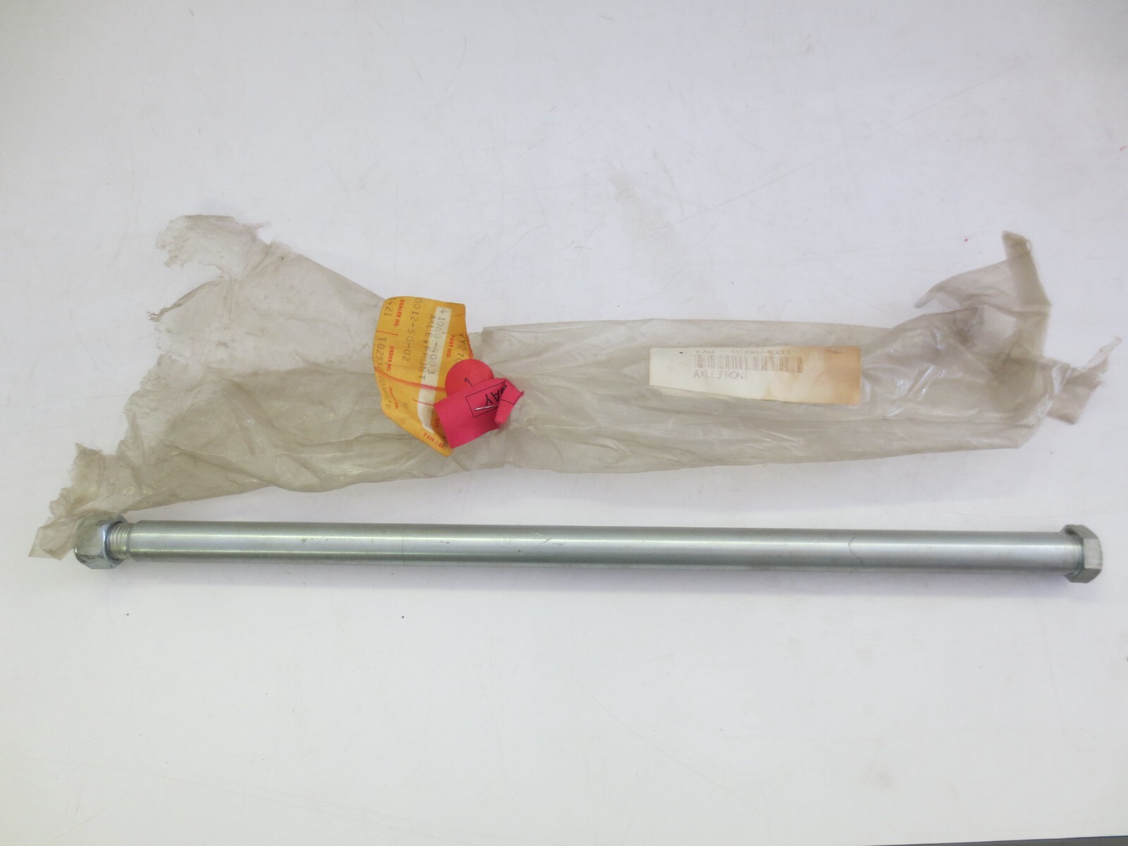 NEW Genuine OEM Kawasaki KLT 250 Wheel Axle,Front 41068-4003