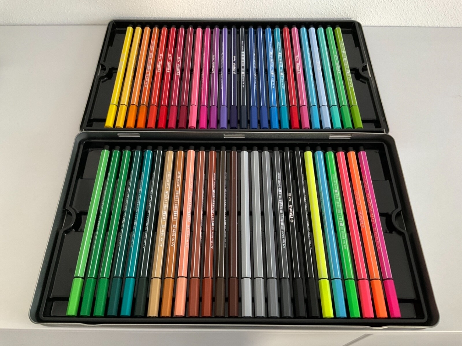 Stabilo Pen 68 Fasermaler Premium Filzstifte alle Farben zur Wahl