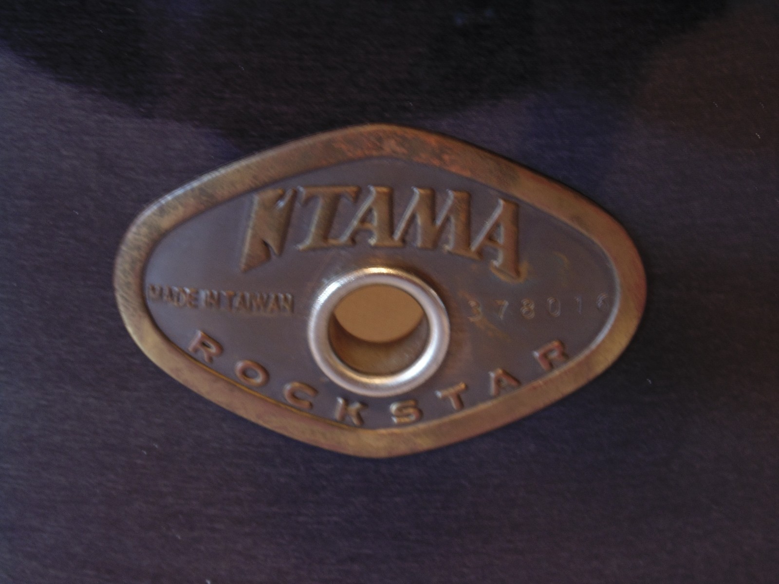 TAMA Rockstar Wood Snare Drum Charcoal Grey Stained  14x5.5 8 Lug