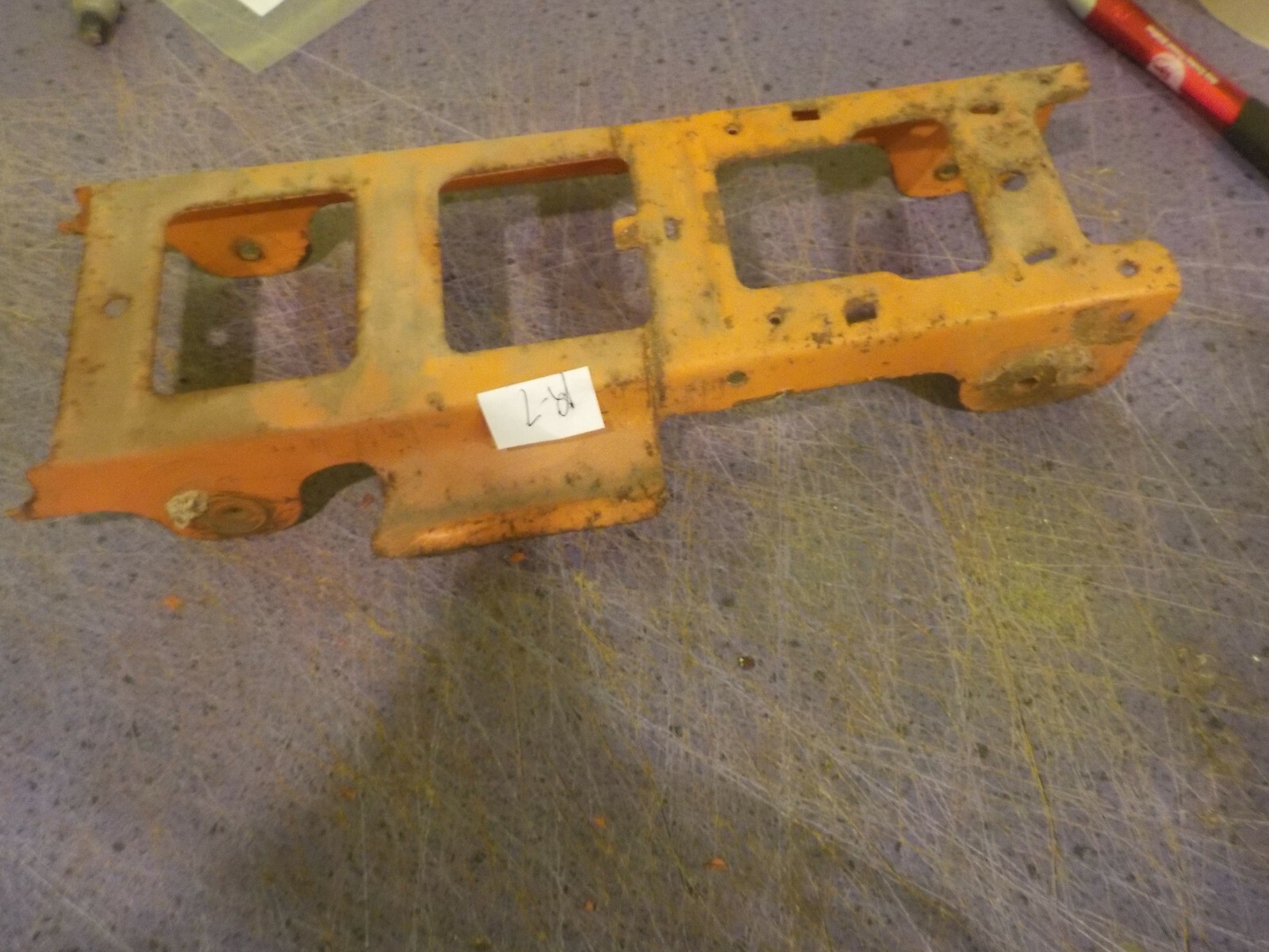 vintage tonka ford truck farm semi dumper chassiss 1954-55 for parts