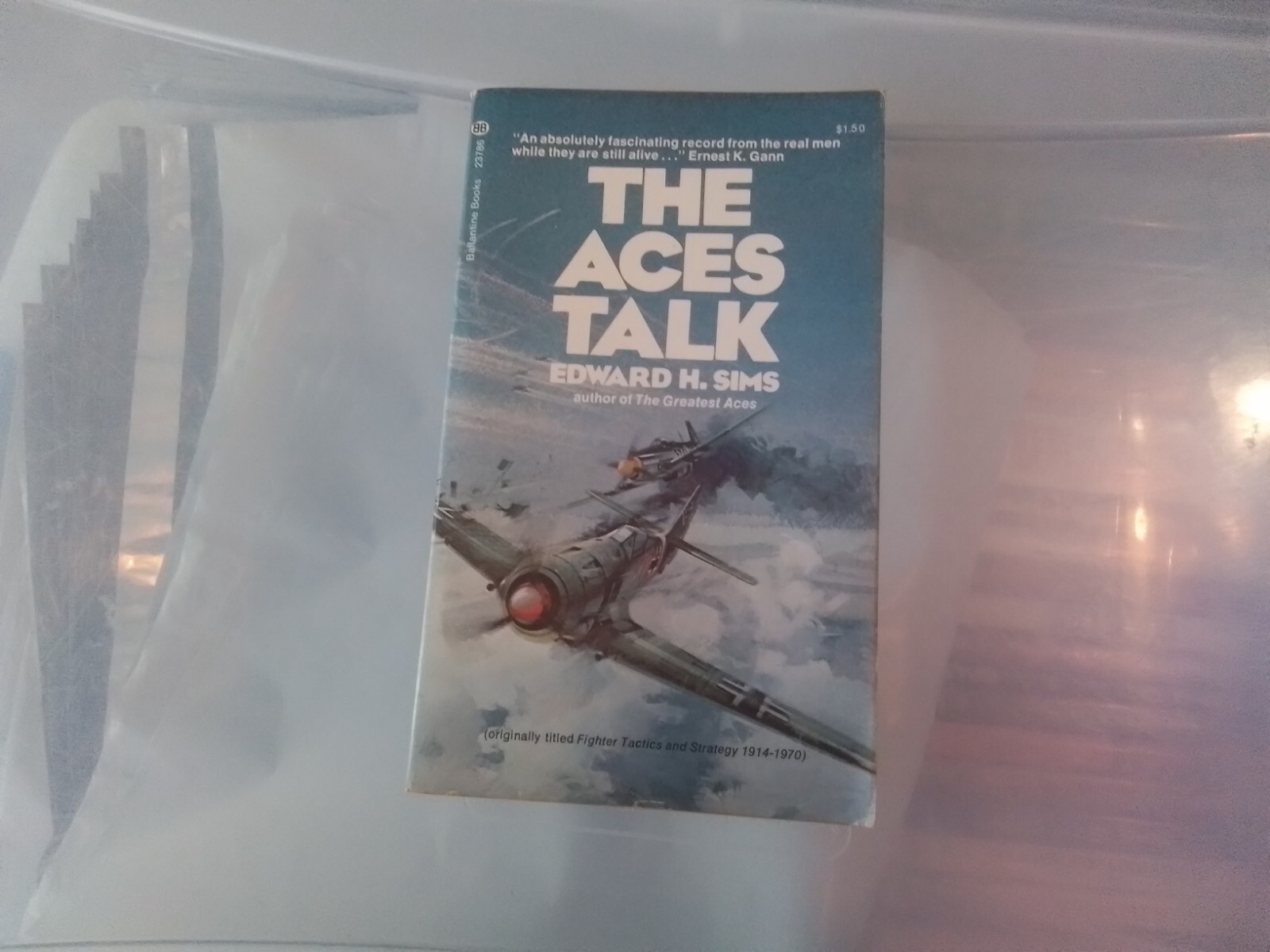 REAL BATTLE TALK 4冊 The Aces Talk Military History Paperback Book by Edward H