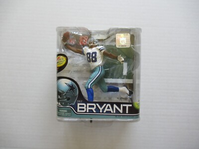 MCFARLANE NFL SERIES 28 COWBOYS DEZ BRYANT FIGURE SEALED DAMAGED PACKAGE OPENER