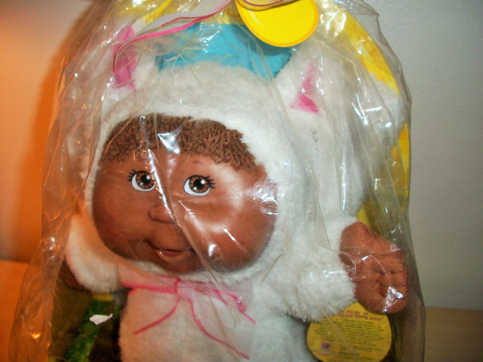 Cabbage Patch Kids Bunny Baby African American Doll Easter