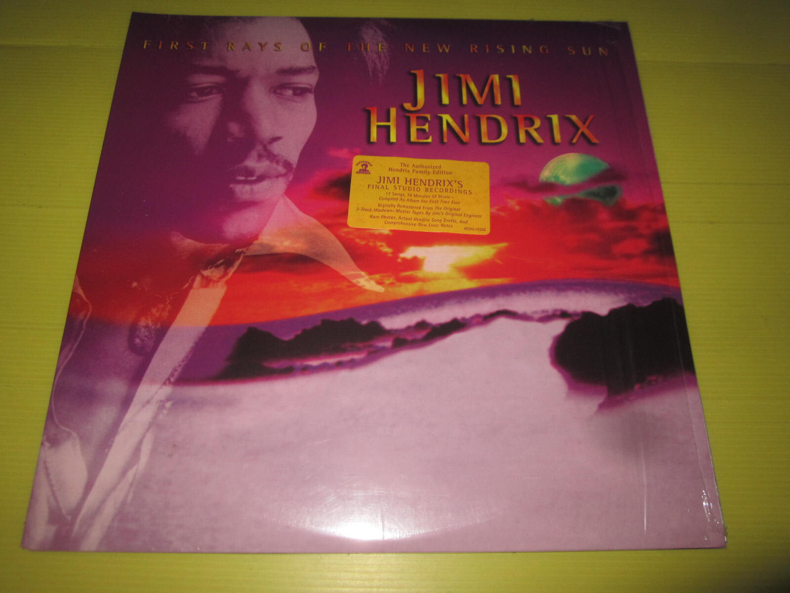 JIMI HENDRIX- FIRST RAYS OF THE NEW RISING SUN 2XLP 180gr