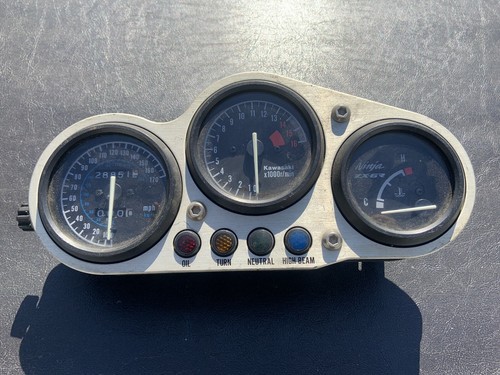 めもう 1998-1999 Kawasaki Ninja ZX9R ZX9 Speedometer Speedo Gauges