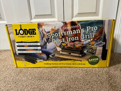 Lodge Sportsman s Pro Hibachi-Style Cast Iron Grill