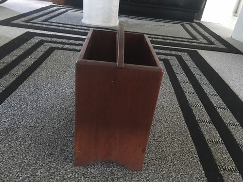 Antique Magazine Rack Box Super Piece