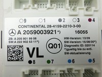 Mercedes C200 W205 14-18 Steuergerät Türsteuergerät Links Vorne Mercedes C200 W205 14-18 24.02.2016 A2059003921... Vorschau 2