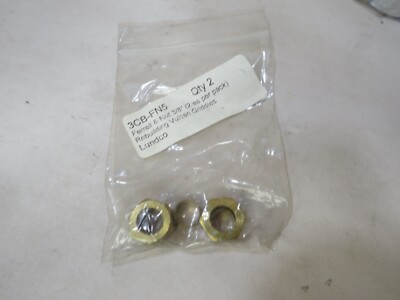 3cb-fn5 ferrell & Nut 3/8'' 2 pack For Vulcan Griddles
