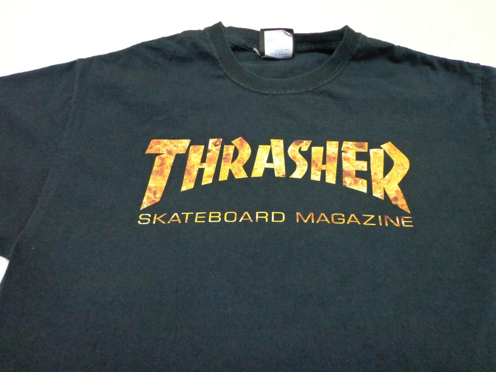 THRASHER Skateboard Magazine Official T Shirt Size Medium | eBay