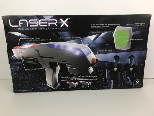 NEW Open Box LASER X Two Player Laser Gaming Set