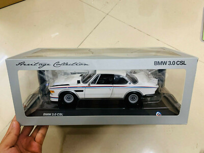 Minichamps BMW 3.0 CSL White 4 Door Open 1:18 Scale DieCast