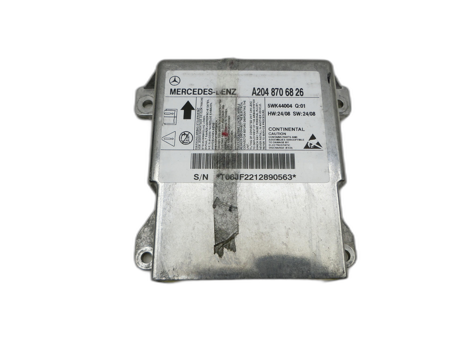 Airbag Centralina / Apparecchio controllo per Mercedes W204 S204 C220 07-14 - Bild 1