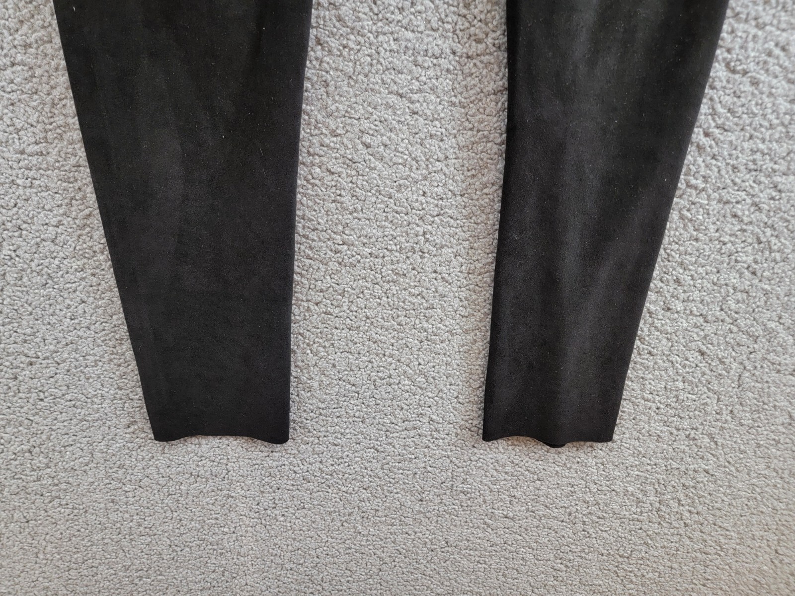 Splendid Faux Suede Leggings Women's Large Black Pull-On Style - Picture 13 of 17