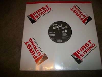 X CON whoa lil mama 12'' RECORD SEALED FIRST STRING VINTAGE VINYL