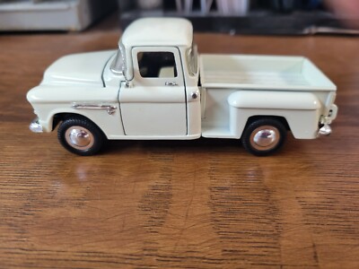  American White 1955 Chevy 3100 Stepside Pick-Up 