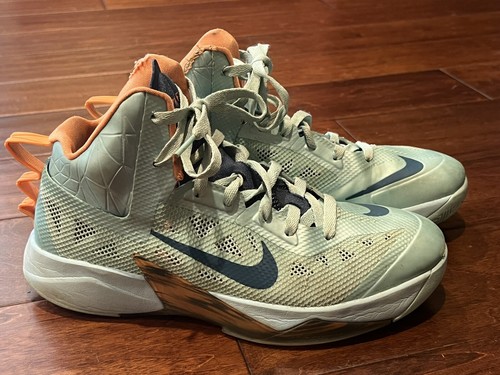 Nike 615896 401 Mens Zoom Hyperfuse Green Orange Athletic