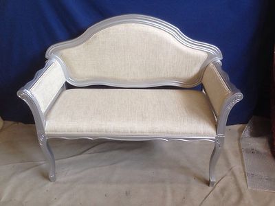 DORMOUSE SPRUZZATA ARGENTO PANCHETTA DIVANETTO INGRESSO CAMERA DA LETTO