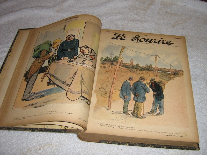 Revue Satirique  Le Sourire 1907