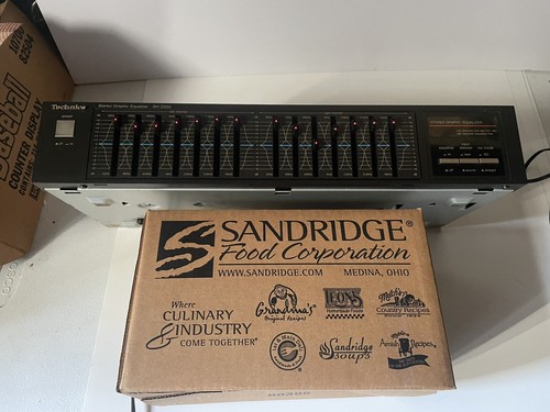 Technics SH-Z500 Stereo Graphic Equalizer Tested /Works | eBay Technics SH-Z500 Stereo Graphic Equalizer Tested /Works | eBay