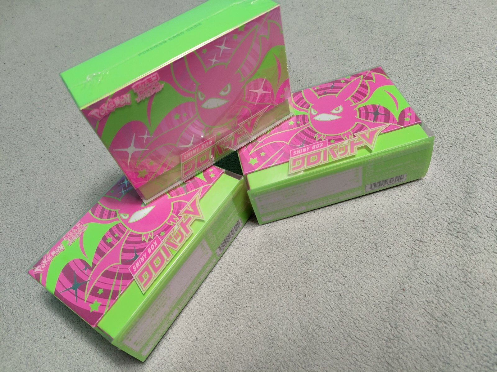 Pokemon Shiny Crobat Box JapaneseJapanisch OVP (Sealed)