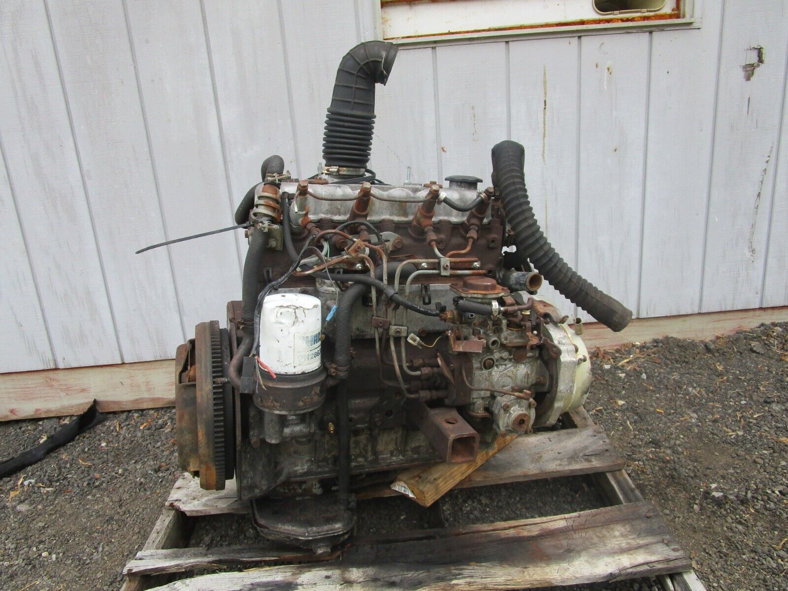 ISUZU 51820 4 CYLINDER DIESEL ENGINE150 603290 GOOD RUNNIING