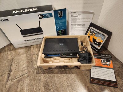 D-Link N300 108 Mbps 4-Port 10/100 Wireless N Router (DIR-615)