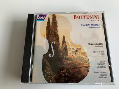 Giovanni Bottesini , Vol. 3: Passioni Amorose other works (1994) D MINT/NM [T1]