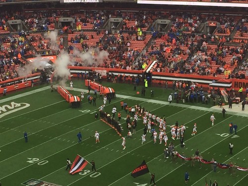 4 Tickets Cleveland Browns vs. San Diego Chargers 10/14 7th Row