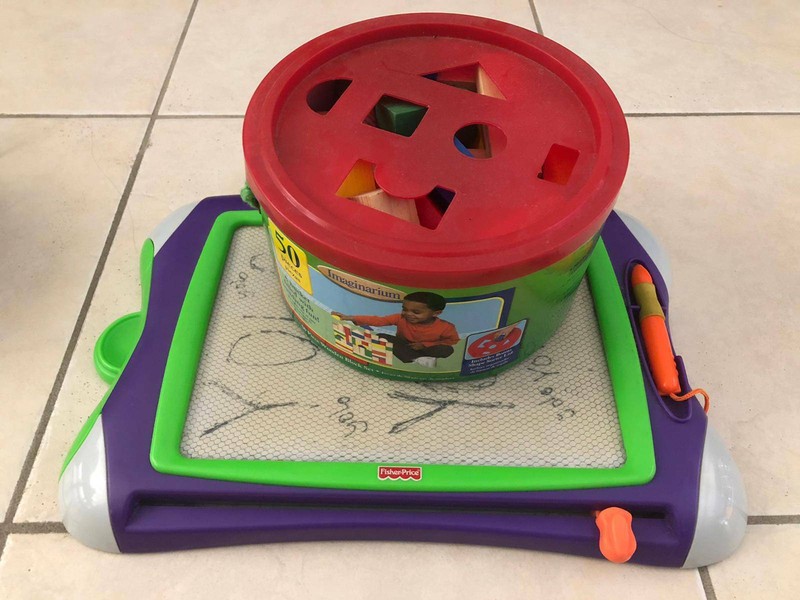 fisher price wooden blocks