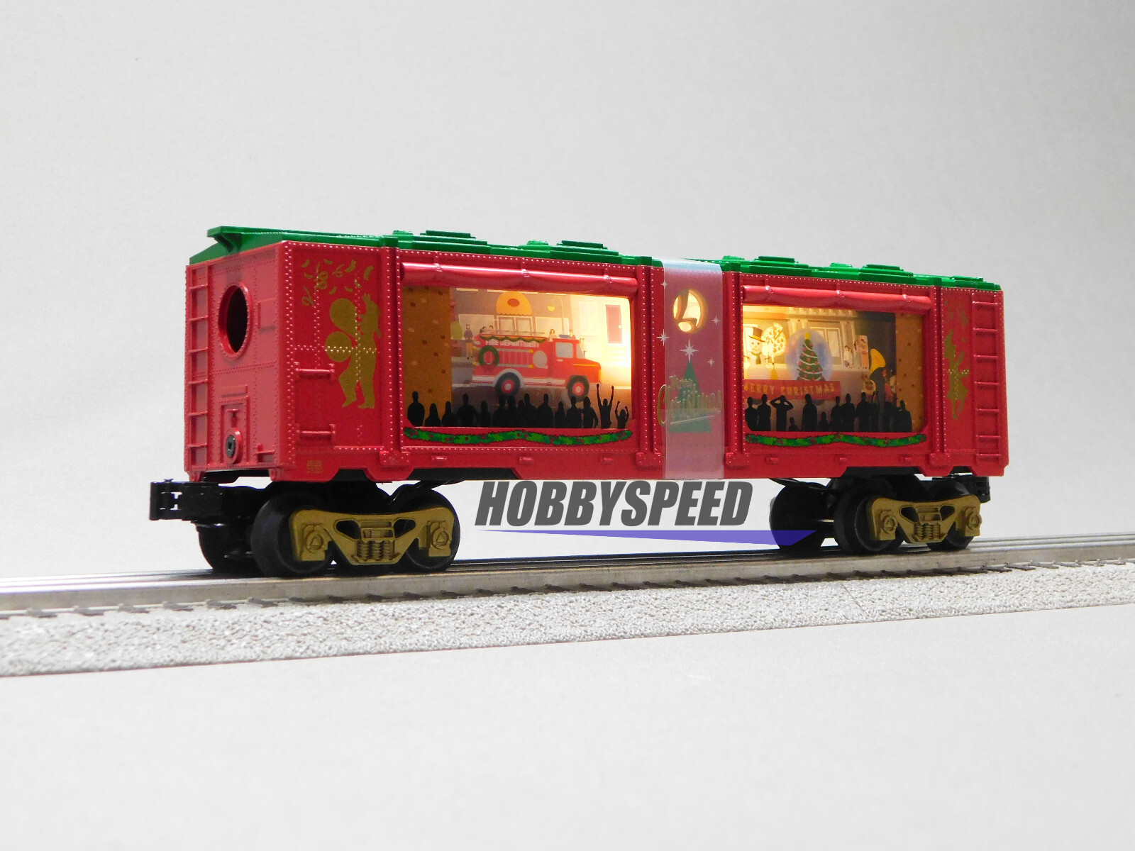 LIONEL CHRISTMAS PARADE AQUARIUM CAR O GAUGE railroad freight x-mas 2228120 NEW