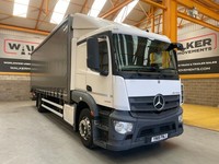 MERCEDES BENZ ACTROS 1824 *EURO 6* 4X2 CURTAINSIDER - 2018 - YN18 PWJ