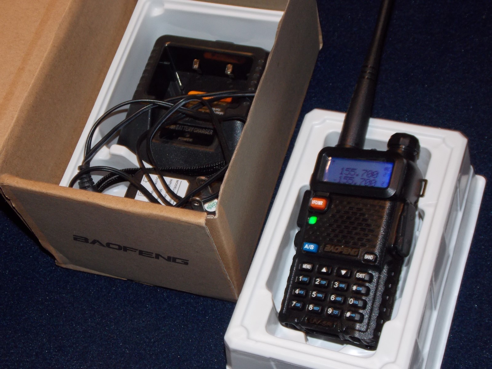 2 - NEW Baofeng UV-5R FM Portable Two-Way Radio Transceivers