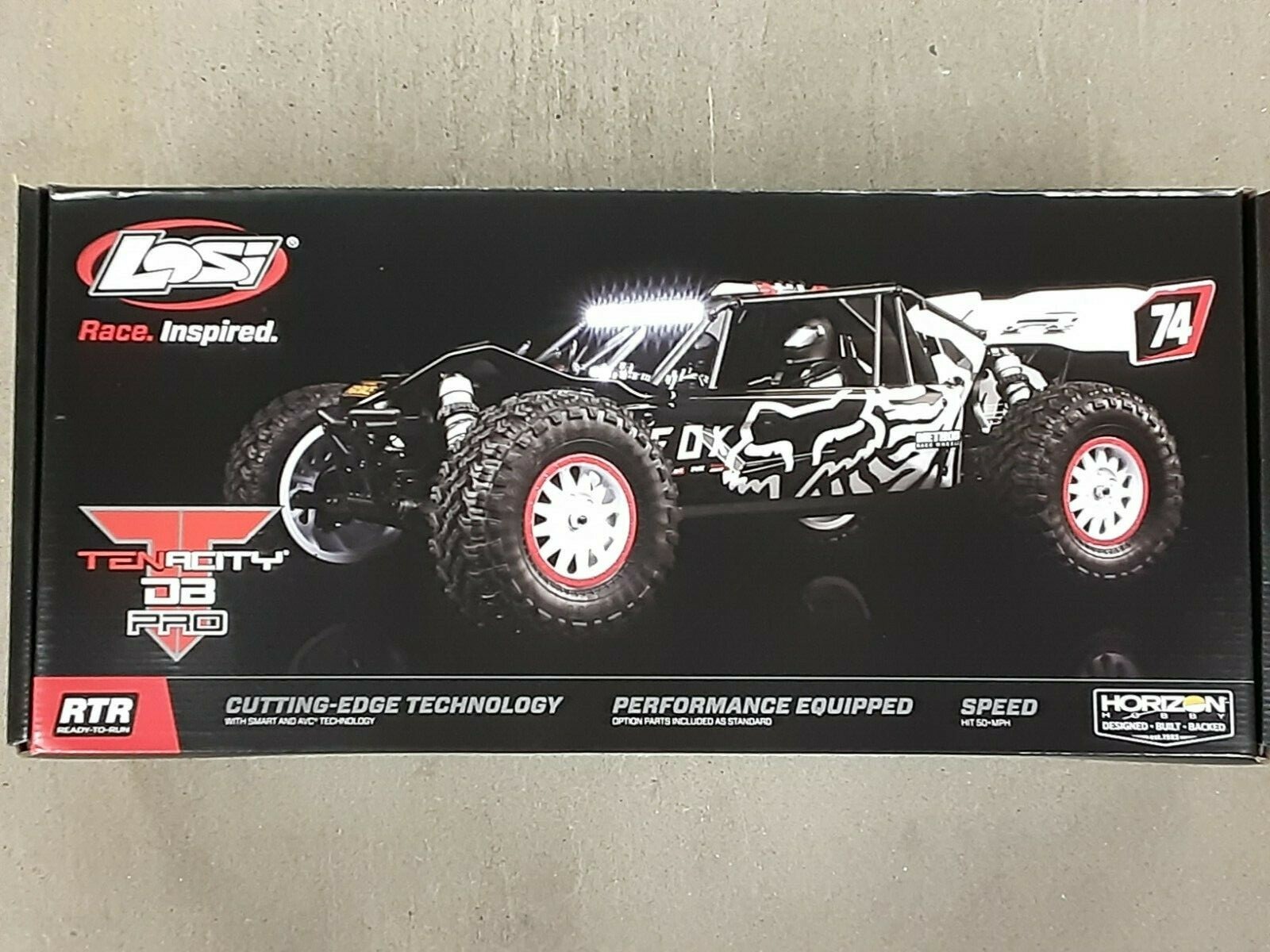 Losi TENACITY DB Pro 1/10 RTR 4WD Brushless Desert Buggy Fox